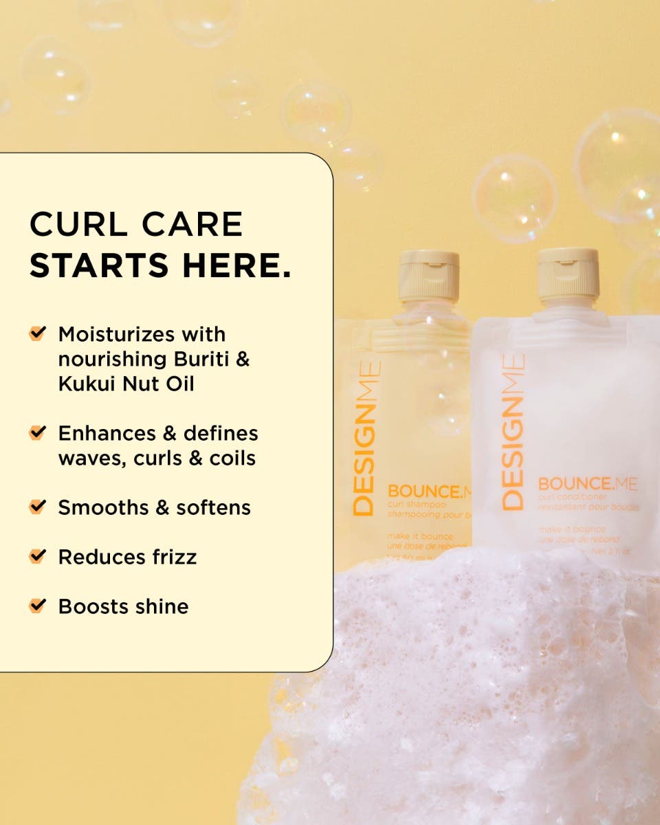 DesignME BounceME Curl Shampoo - Pouch 60ml