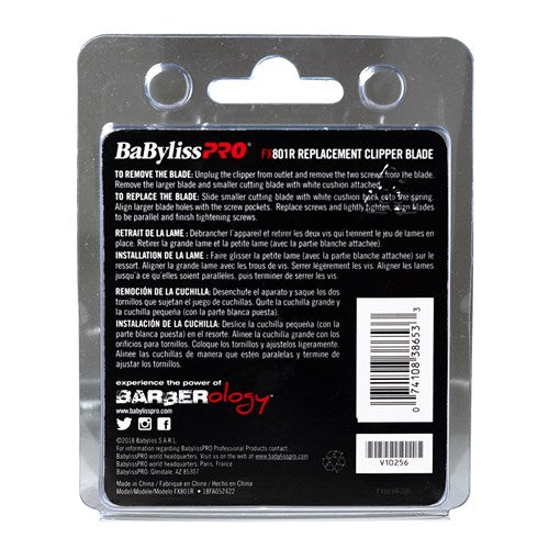 BabylissPro FX801R Replacement Taper Blade – Silver