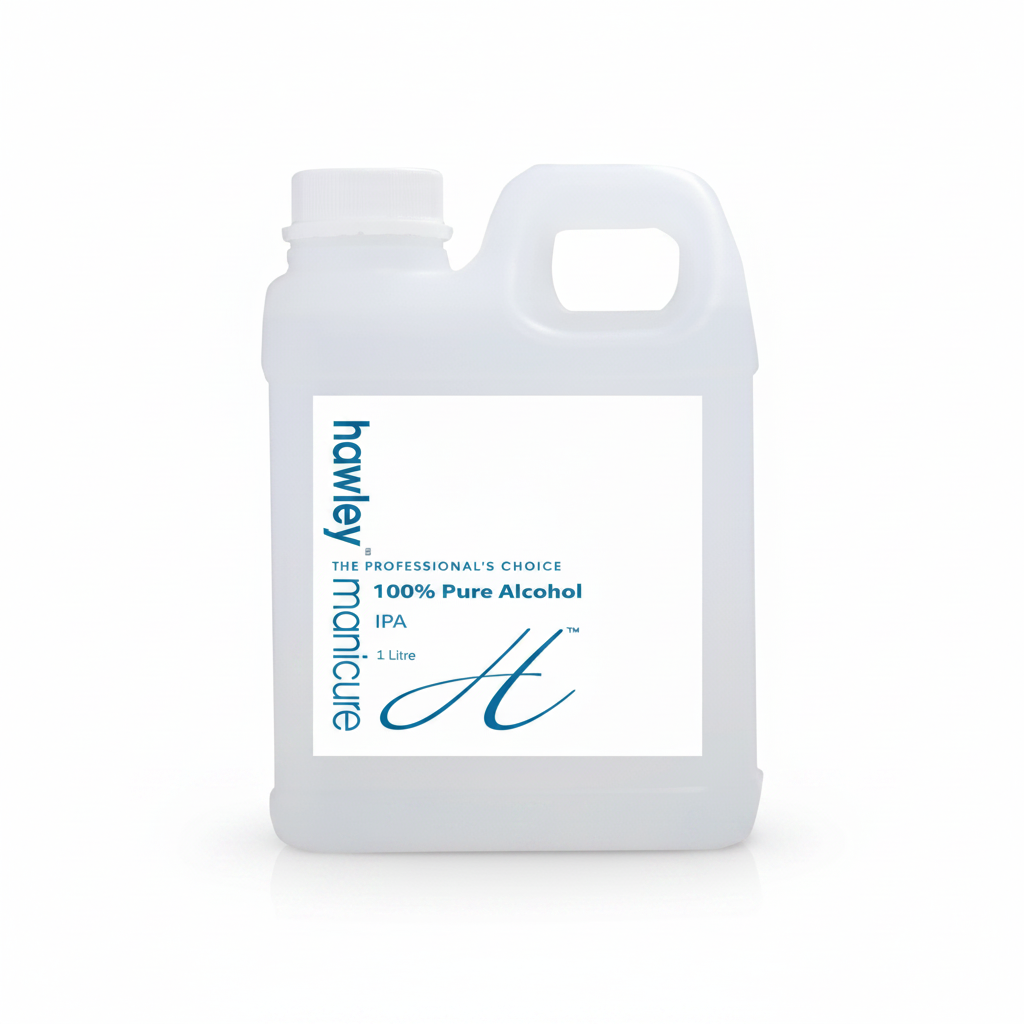 a 1 litre bottle of 100% alcohol for the beauty industry