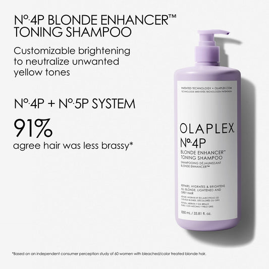 Olaplex No.4P Blonde Enhancer Toning Shampoo 1 Litre