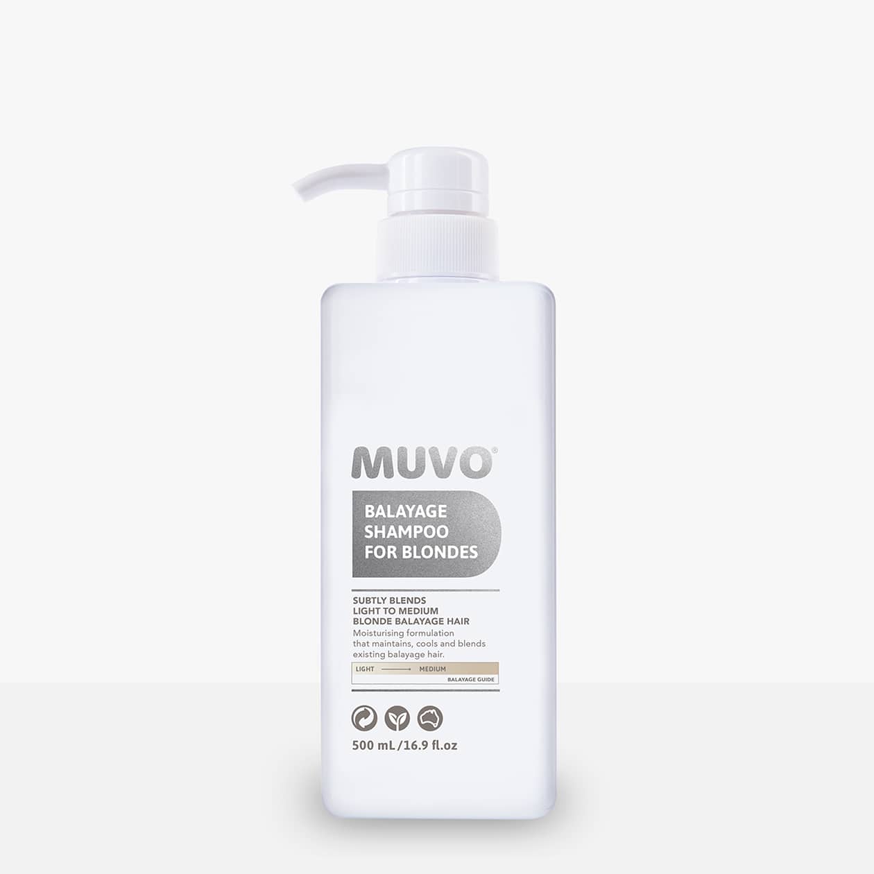 Muvo Balayage Shampoo For Blondes - 500ml