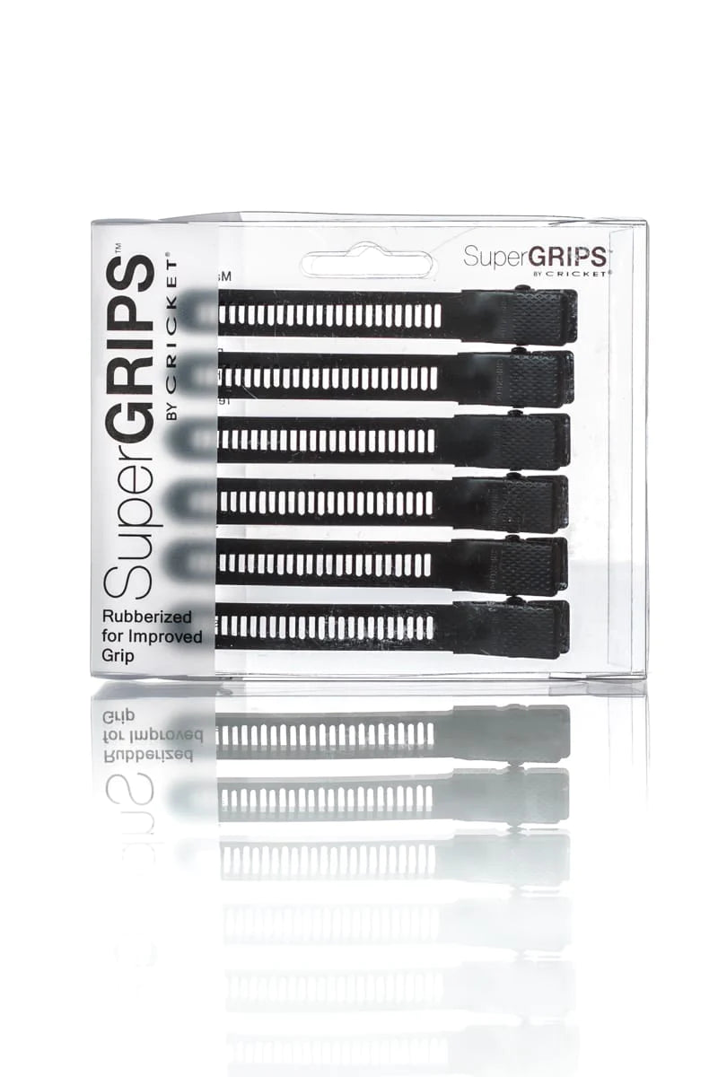 Cricket Super Clips- Black 6 Pack