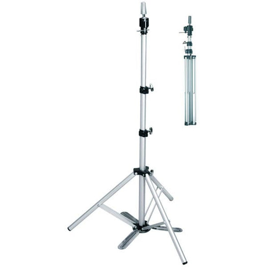 Tri-Pod for Mannequin Head Silver