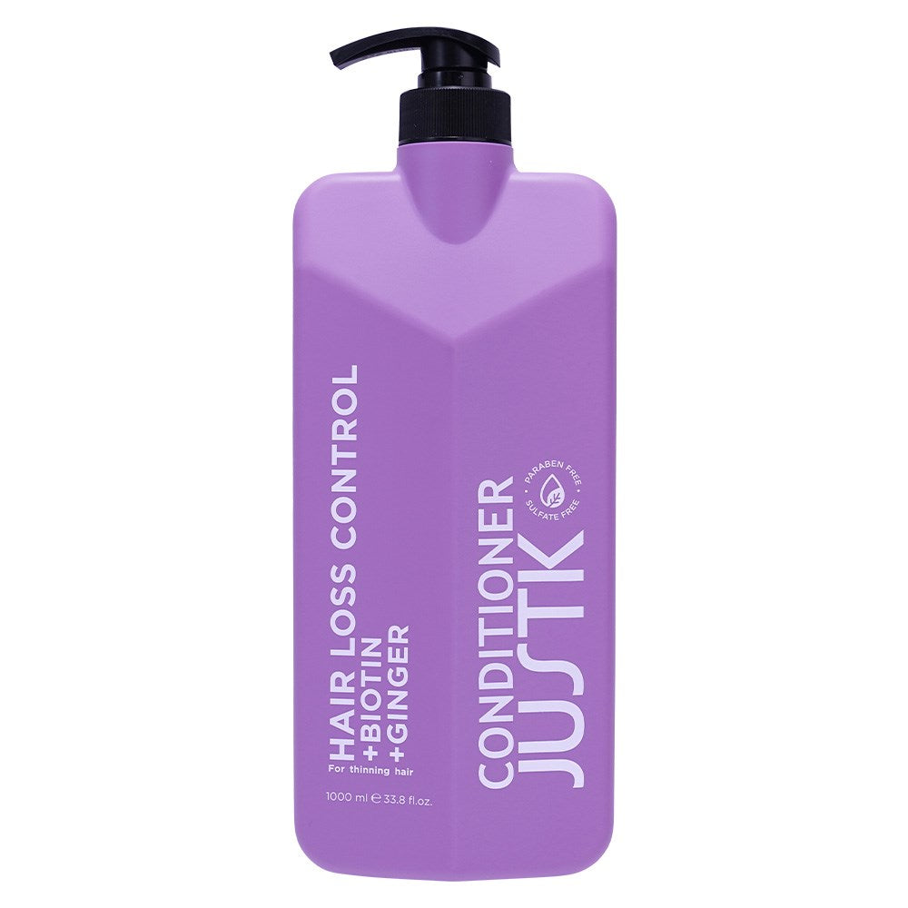 JustK Biotin & Ginger Thinning Hair Loss Control Conditioner 1 Litre