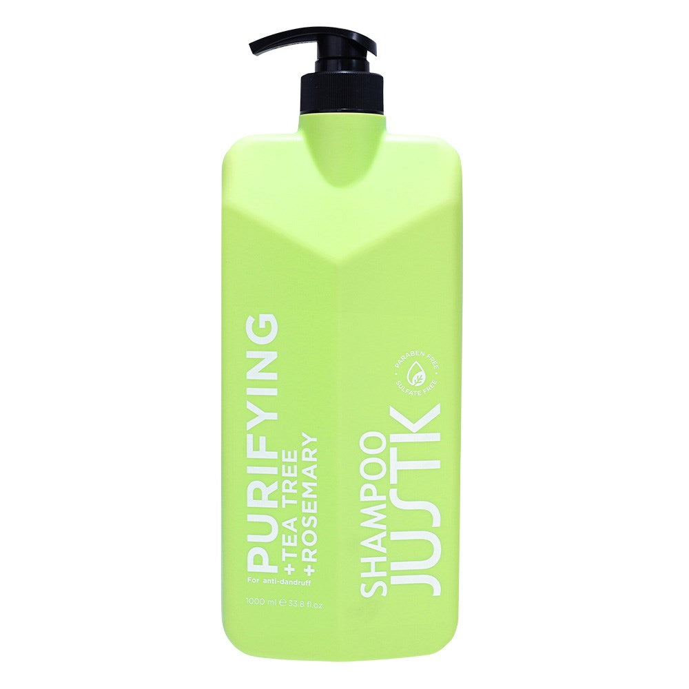 JustK Tea Tree & Rosemary Purifying Anti Dandruff Shampoo 1 Litre
