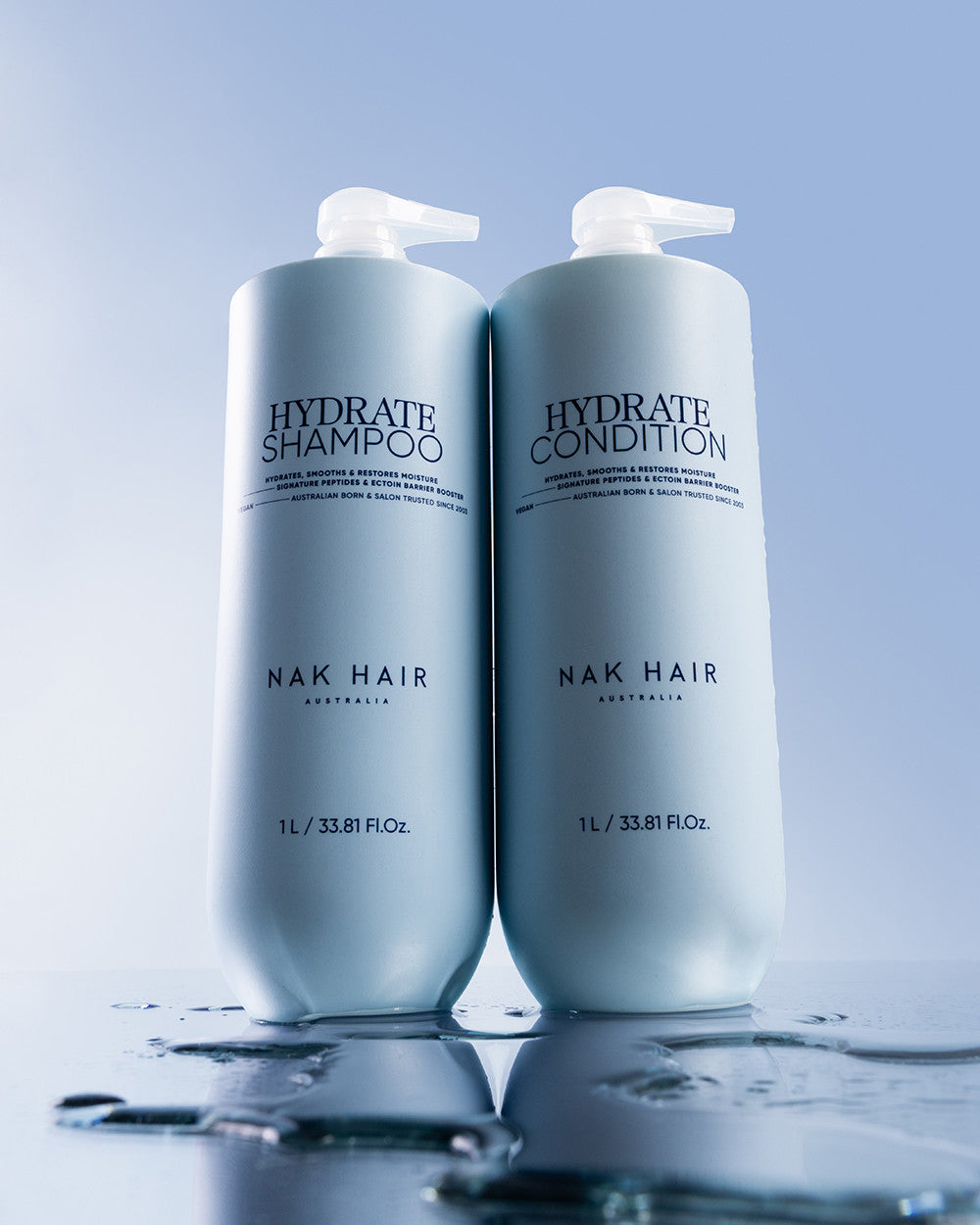 NAK Hydrate Shampoo & Conditioner 1L Duo