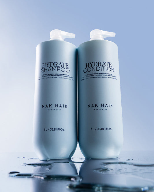 NAK Hydrate Shampoo & Conditioner 1L Duo