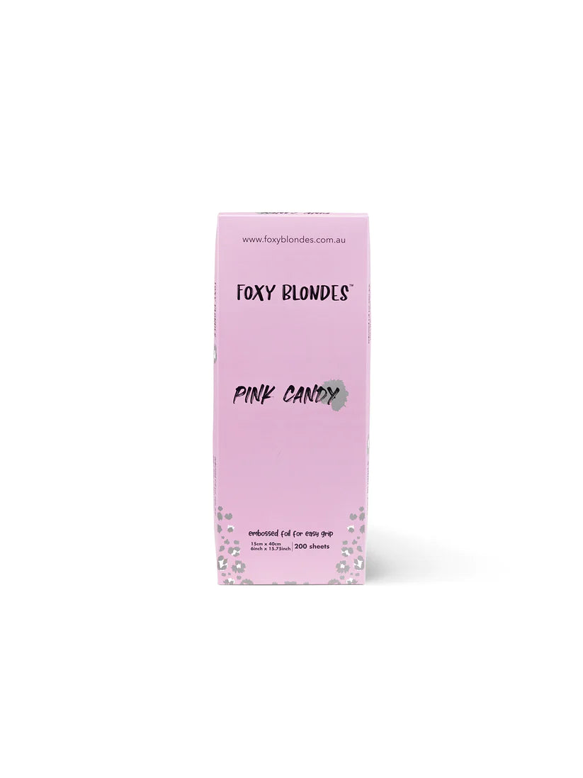 Foxy Blondes Pink Candy Balayage Foil