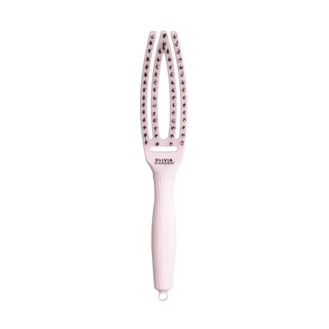 Olivia Garden Finger Brush Pink Petite NEW ARRIVAL