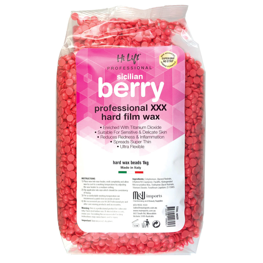 Hi Lift Sicilian Berry Hard Wax - 1kg Bag