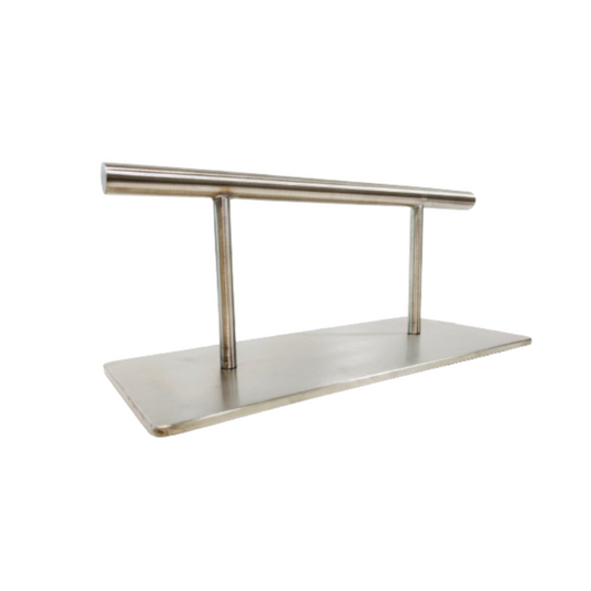 Salon Block Footrest - Stainless Steel