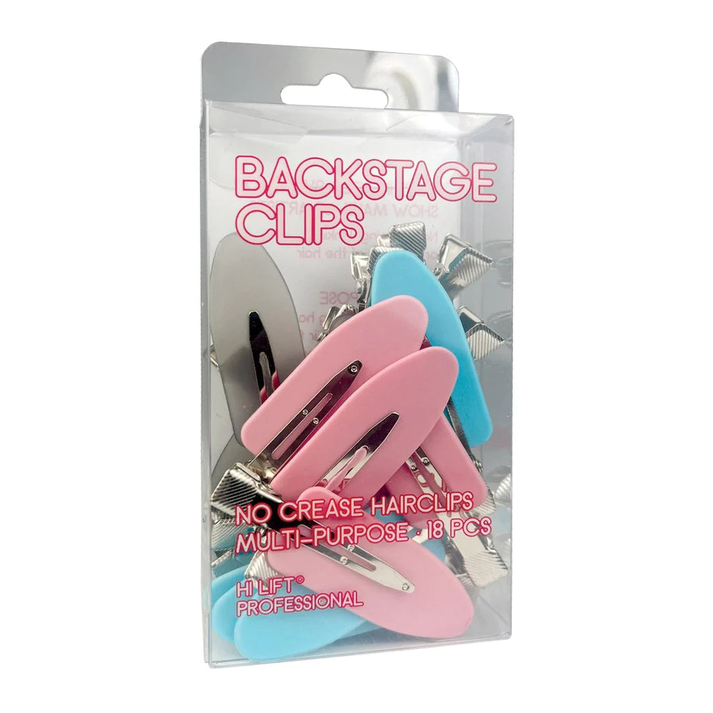 Hi Lift Backstage Crease Less Clips- Coloured 18 Pack NEW ARRIVAL