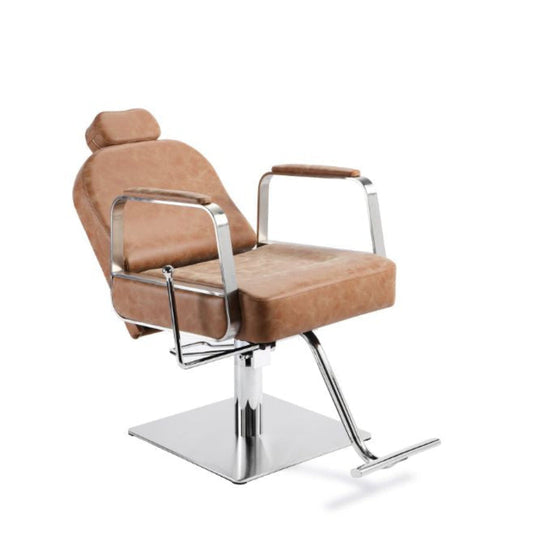 KSHE Lauren Brow Reclining Styling Chair - Desert