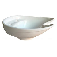 Oasis Ceramic Basin - White