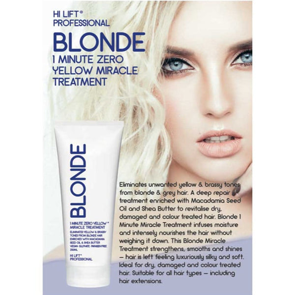 Hi Lift Blonde 1 Minute Miracle Treatment 200 ml