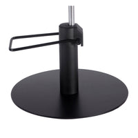 Round Hydraulic Base - Flat Black