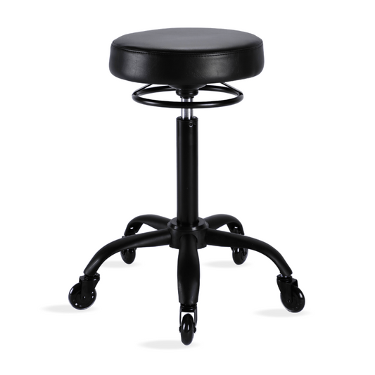 KSHE Salon Round Stool - Black