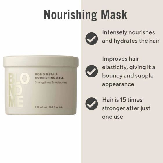 Schwarzkopf BLONDME Bond Repair Nourishing Mask 500ml