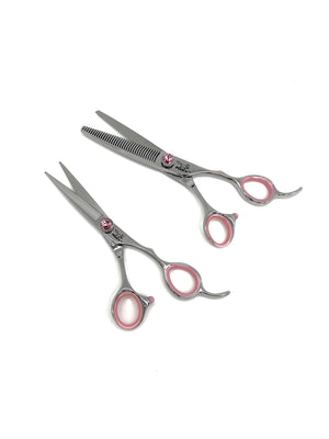 Foxy KF Series Scissor Duo Set- Pink Dial- SALE