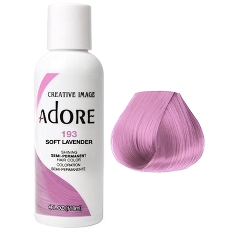 Adore Semi Permanent Hair Colour- Soft Lavender