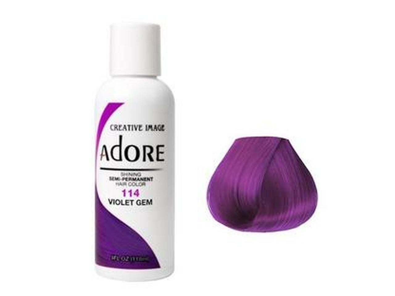 Adore Semi Permanent Hair Colour- Violet Gem