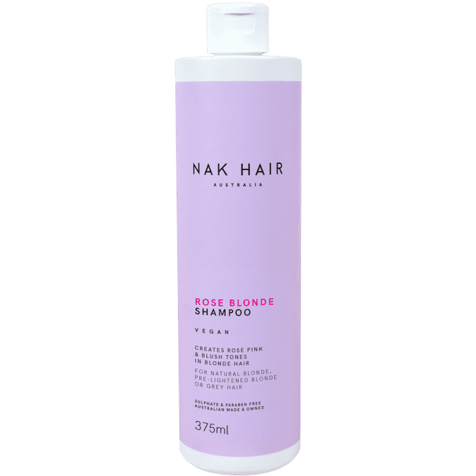 Nak Rose Blonde Shampoo 375mL