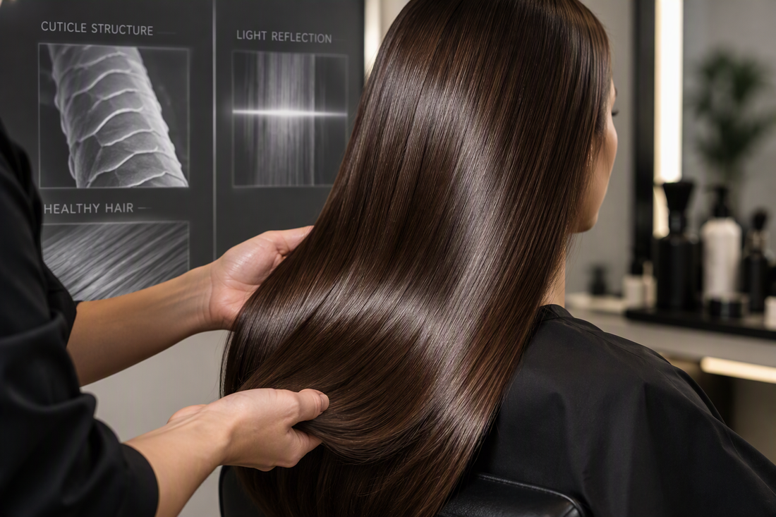 Glass Hair Beyond the Trend: The Science Behind Exceptional Hair Shine