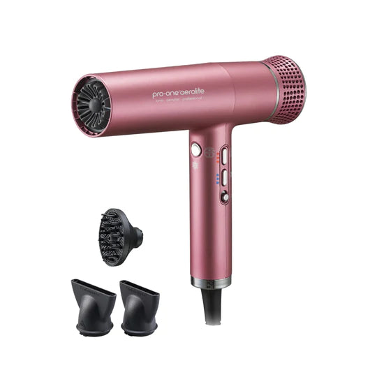 Pro-One Aerolite Hairdryer- Blush Pink SALE
