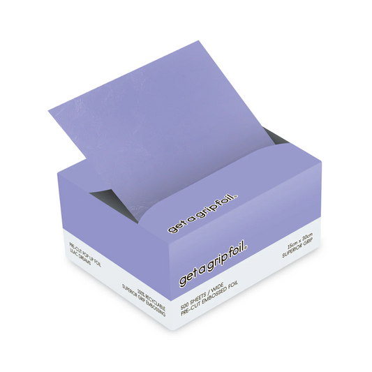 Get a Grip Foil Pre-Cut Pop Up Foil Wide 500 Sheets - Lilac Dreams