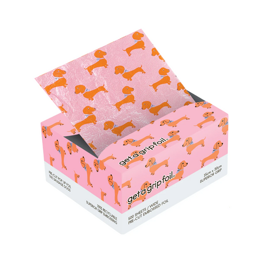 Get a Grip Foil Pre-Cut Pop Up Foil Wide 500 Sheets - The Sausage Dogs