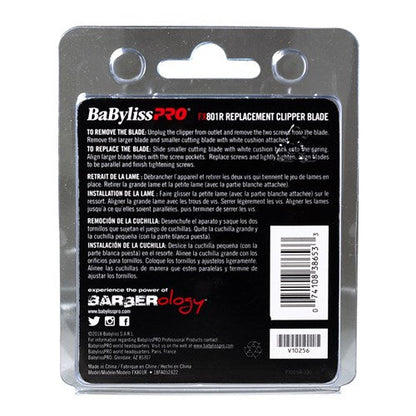 BabylissPro FX801R Replacement Taper Blade – Silver