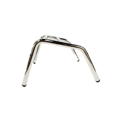 Salon 3 Bar Footrest - Stainless Steel