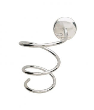 Wall Spiral Dryer Holder - Chrome