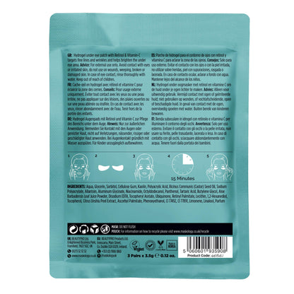 Maskology Retinol + Vitamin‑C Professional Under Eye Mask