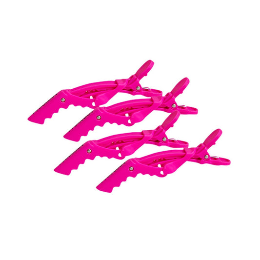 Framar Gator Grip Clips 4pk Pink