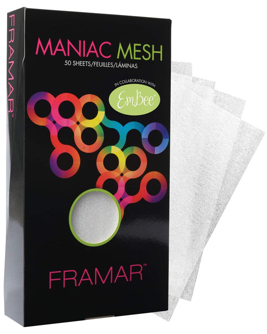Framar Maniac Mesh Foil Sheets 50pk