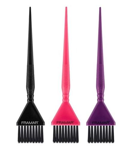 Framar Triple Threat Tint Brush Set