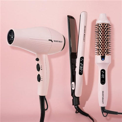 Silver Bullet City Chic Titanium Hair Straightener Pink