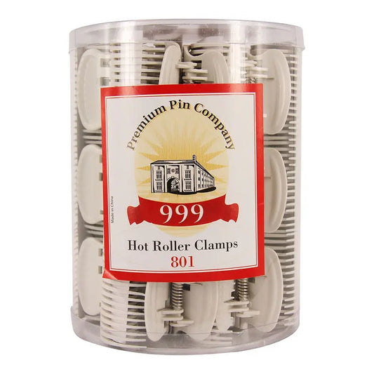 Premium Pin Company 999 Hot Roller Clamps - 801 White