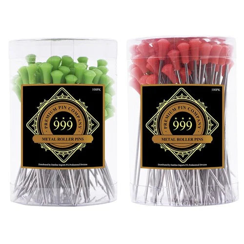 Metal Roller Pins 100Pk