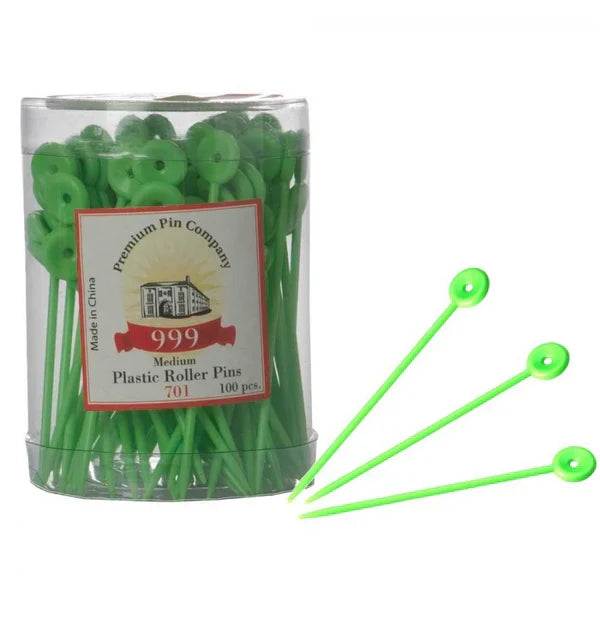 Plastic Roller Pins 100Pk