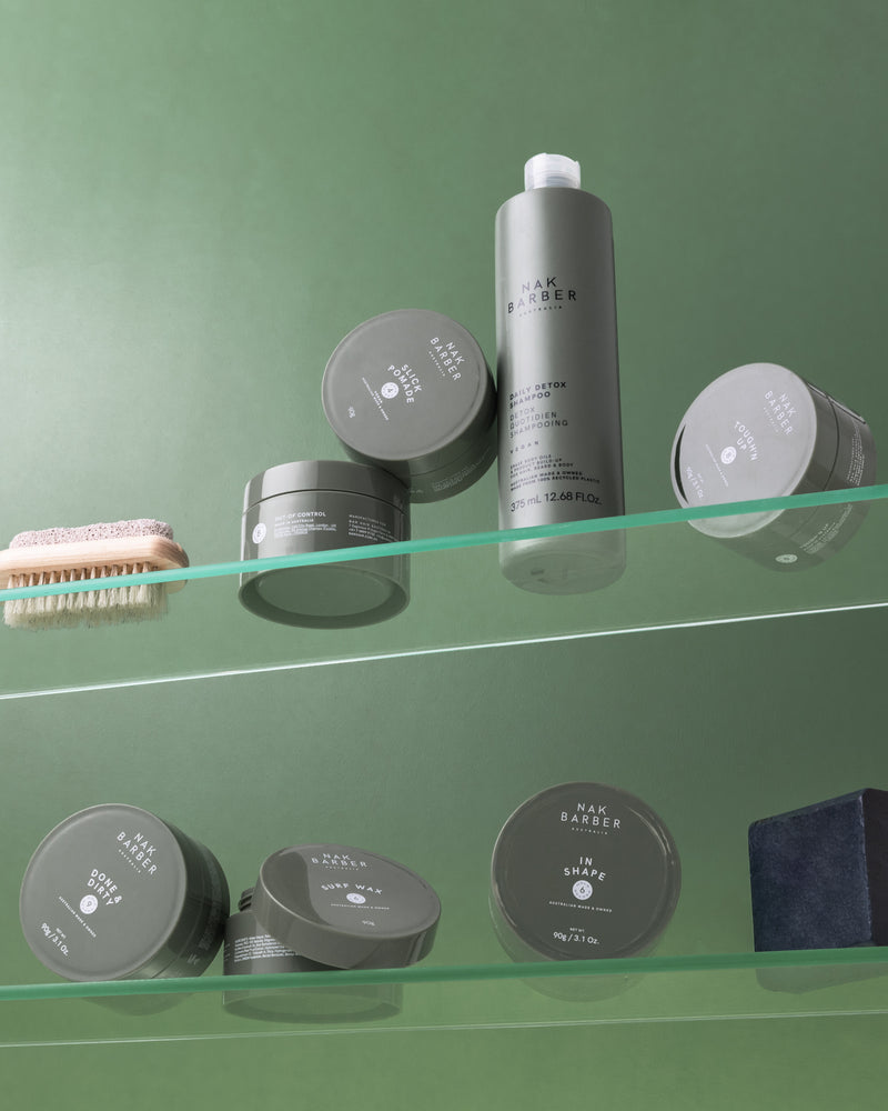 NAK Barber Daily Detox Shampoo 375ml