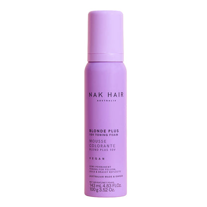 NAK Blonde Plus 10V Toning Foam 100g