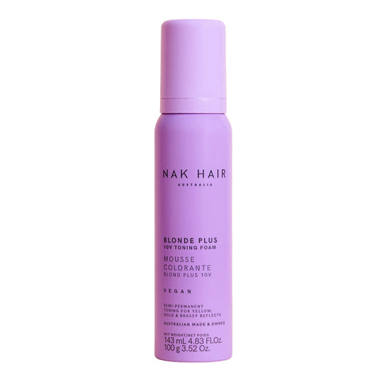 NAK Blonde Plus 10V Toning Foam 100g