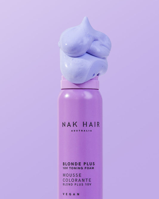 NAK Blonde Plus 10V Toning Foam 100g