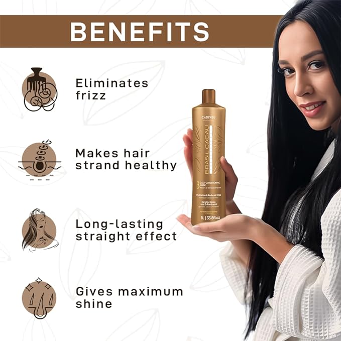 Brasil Cacau Deep Conditioning Mask Step 3 1L