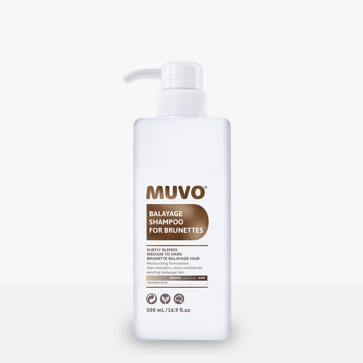 Muvo Brunette Balayage Shampoo 500ml