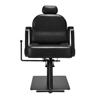 KSHE Lauren Brow Reclining Styling Chair - Black