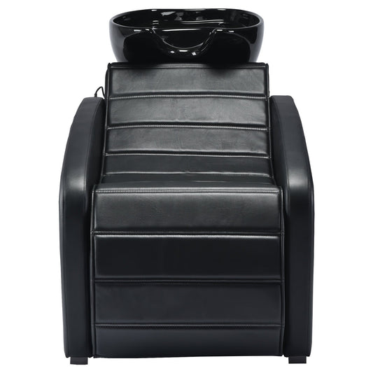 KSHE Apollo Shiatsu Spa Shampoo Unit - Black