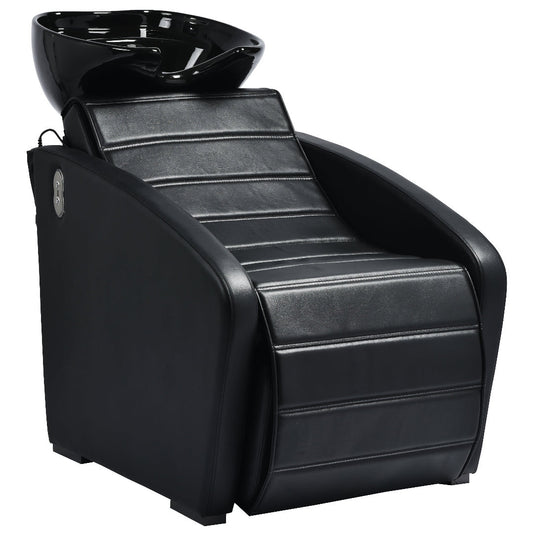 KSHE Apollo Shiatsu Spa Shampoo Unit - Black